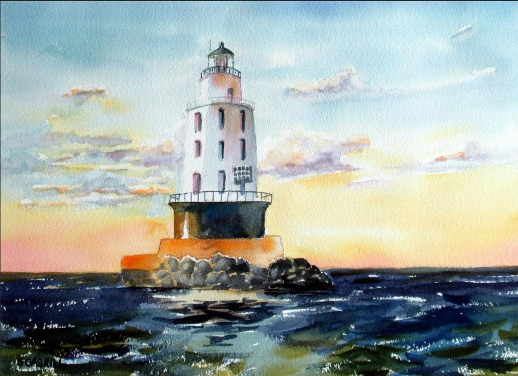 Lighthouse Rework September Art League of Ocean City